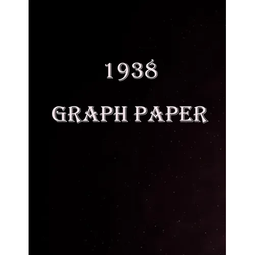 1938 Graph paper: Graph Paper Quad Rule 5x5,150 Pages, Large (8.5 x 11 inches)