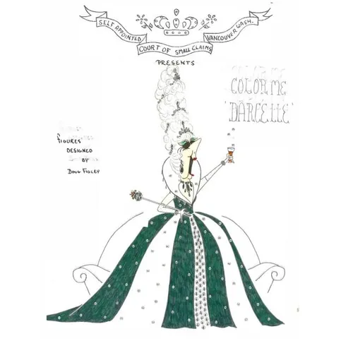 Color Me Darcelle: Coloring Book from 1973