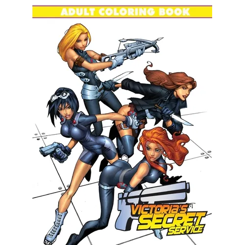 Victoria's Secret Service: Adult Coloring Book