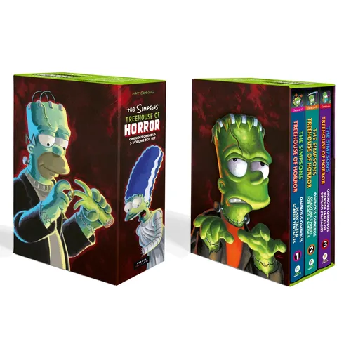 The Simpsons Treehouse of Horror Ominous Omnibus 3-Volume Box Set: The Complete Collector's Edition
