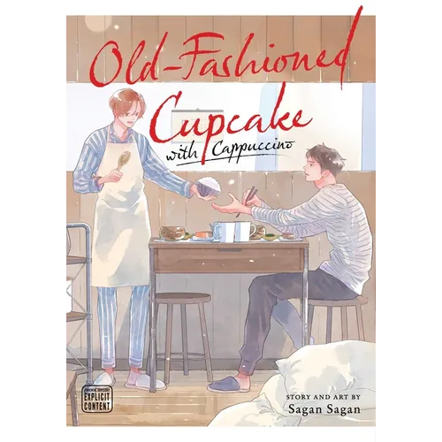 Old-Fashioned Cupcake with Cappuccino