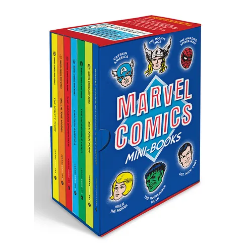 Marvel Comics Mini-Books Collectible Boxed Set: A History and Facsimiles of Marvel's Smallest Comic Books